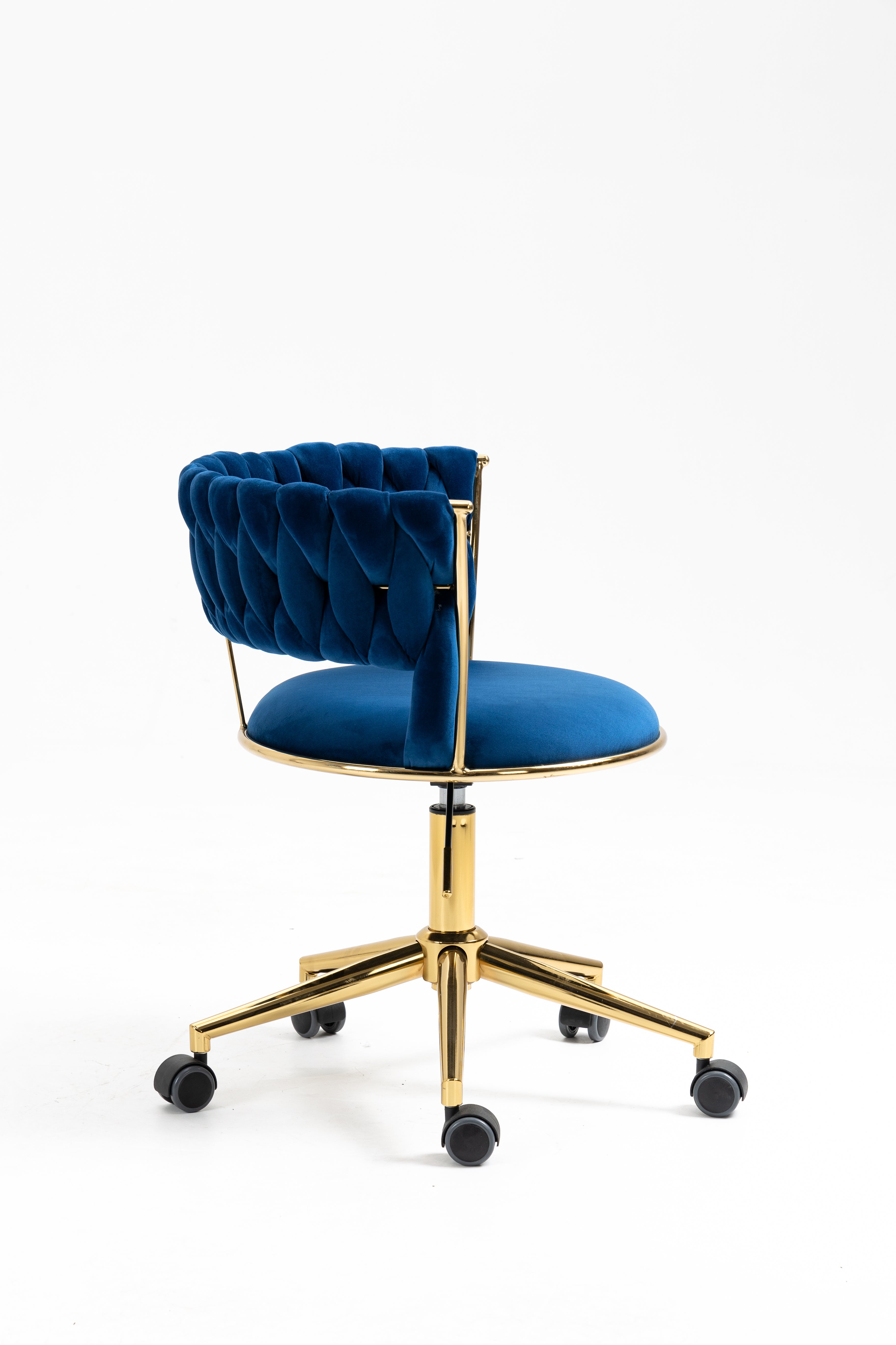 Swivel Adjustment Chair with Stainless Steel Base 5-wheel